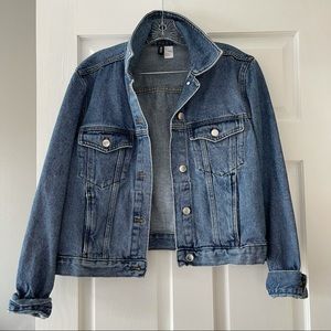 Divided Jean Jacket Cropped
